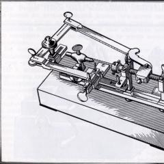The first attempts to create machines with a caliper Who invented the first modern metal machine